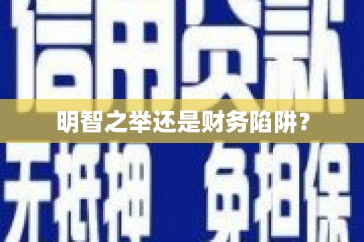 美浓明智之举还是财务陷阱？