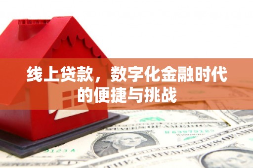 美浓线上贷款，数字化金融时代的便捷与挑战