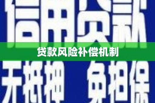 美浓贷款风险补偿机制