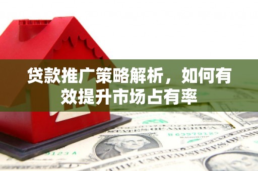 美浓贷款推广策略解析，如何有效提升市场占有率