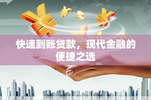 美浓快速到账贷款，现代金融的便捷之选