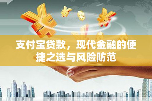 美浓支付宝贷款，现代金融的便捷之选与风险防范