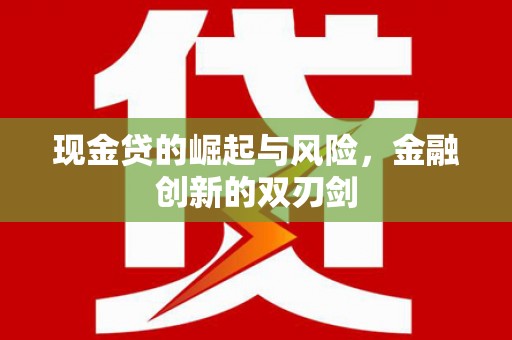 美浓现金贷的崛起与风险，金融创新的双刃剑