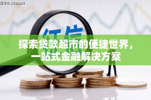 美浓探索贷款超市的便捷世界，一站式金融解决方案