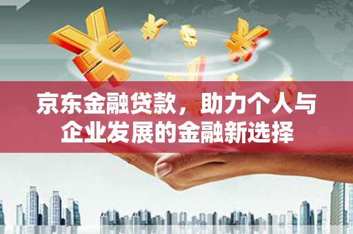 美浓京东金融贷款，助力个人与企业发展的金融新选择