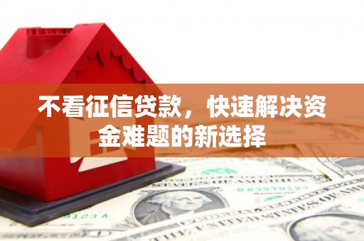 美浓不看征信贷款，快速解决资金难题的新选择