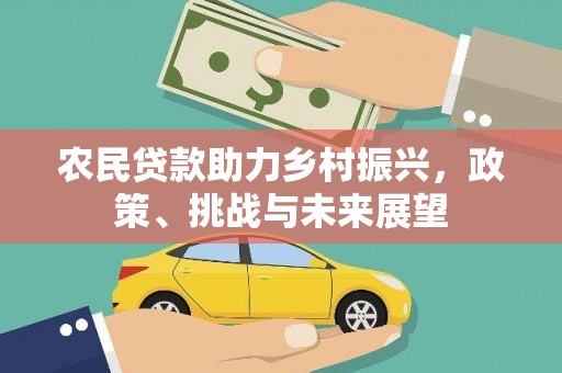 美浓农民贷款助力乡村振兴，政策、挑战与未来展望
