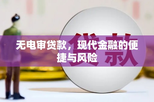 美浓无电审贷款，现代金融的便捷与风险