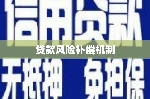 美浓贷款风险补偿机制