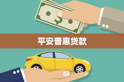 美浓平安普惠贷款