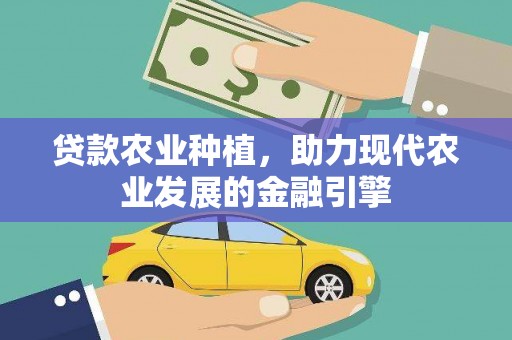 美浓贷款农业种植，助力现代农业发展的金融引擎
