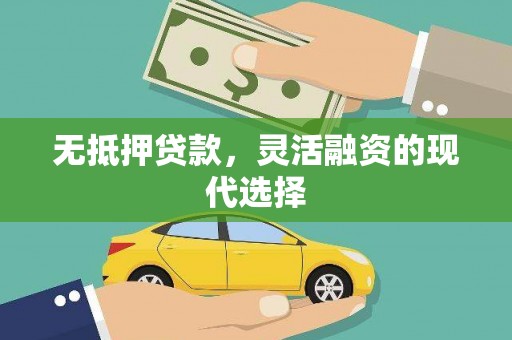 美浓无抵押贷款，灵活融资的现代选择