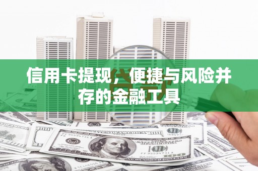 美浓信用卡提现，便捷与风险并存的金融工具