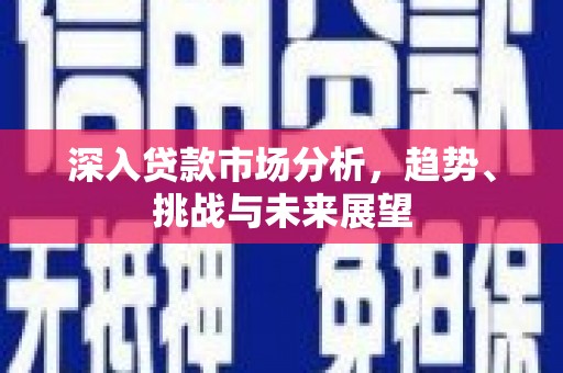 美浓深入贷款市场分析，趋势、挑战与未来展望