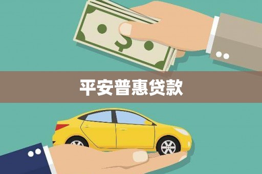 美浓平安普惠贷款