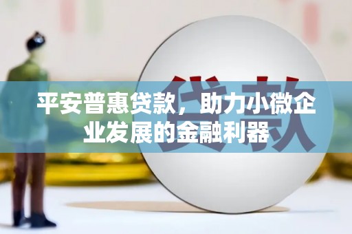 美浓平安普惠贷款，助力小微企业发展的金融利器